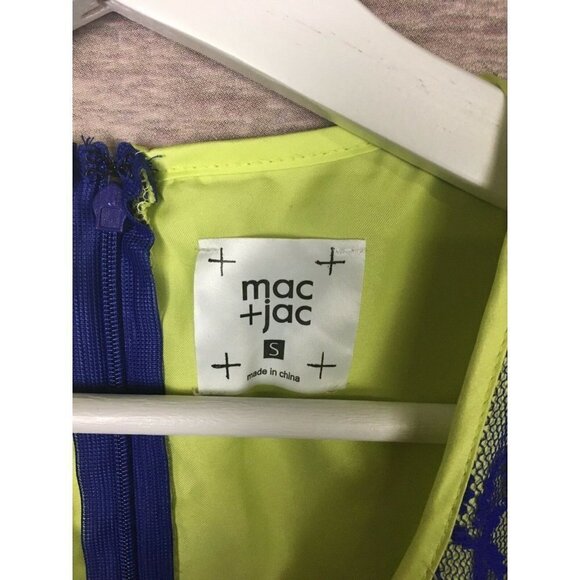 Mac And Jac Small Sleeveless Dress Lace Overlay - Picture 4 of 7